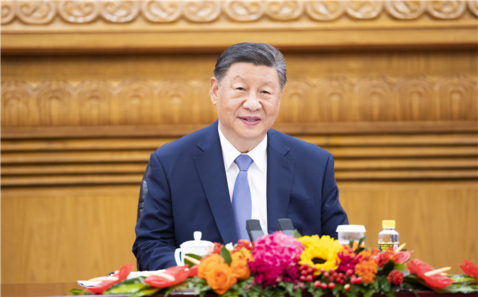 習近平會見出席全國人大加入各國議會聯盟40周年紀念活動暨發展中國家議員研討班外方議會領導人